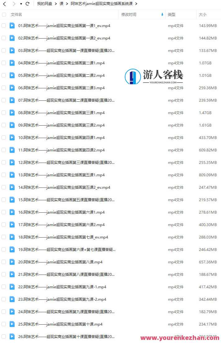 阿妹艺术jamie超现实商业插画系统课2021年百度云盘分享，艺术与商业，阿妹超现实商业插画系统课2021年百度云盘学习,课程,直播,艺术,第2张