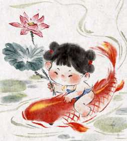 钟小朋友水墨新春主题课2024年，钟墨新春主题课展望2024年,课程,第1张