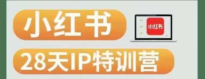 28天小红书博主IP特训营（第3期）实战经验，快速涨粉，迅速变现，小红书特训营3期实战经验，28天快速涨粉变现之旅