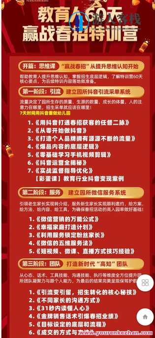 教育人60天赢战春招特训营：助力教育行业从业者提升竞争力-萌萌家网课，教育赢战春招特训营，助力教育行业从业者赢战未来,课程,学习,管理,教育,竞争,第2张
