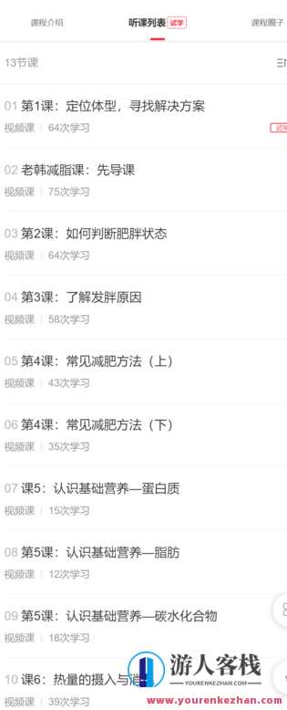 快速实现精准减肥告别肥胖-萌萌家网课，健康瘦身速成课，告别肥胖，快速实现精准减肥,课程,学习,管理,第2张