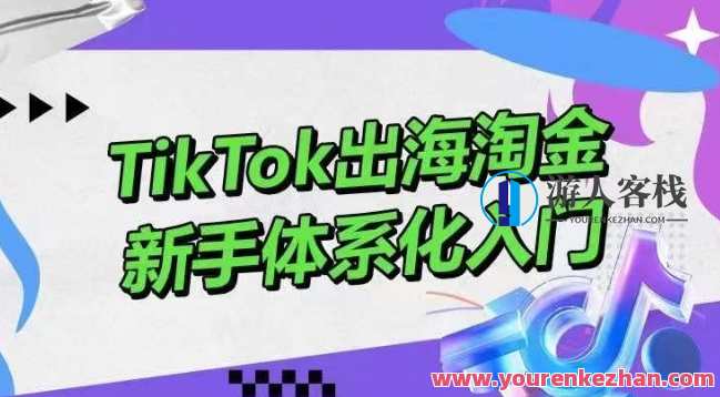 TikTok出海淘金，新手体系化入门，零基础快速入门，掌握短视频、直播带货等引流到变现的知识，短视频与直播新纪元，TikTok出海新手零基础入门攻略