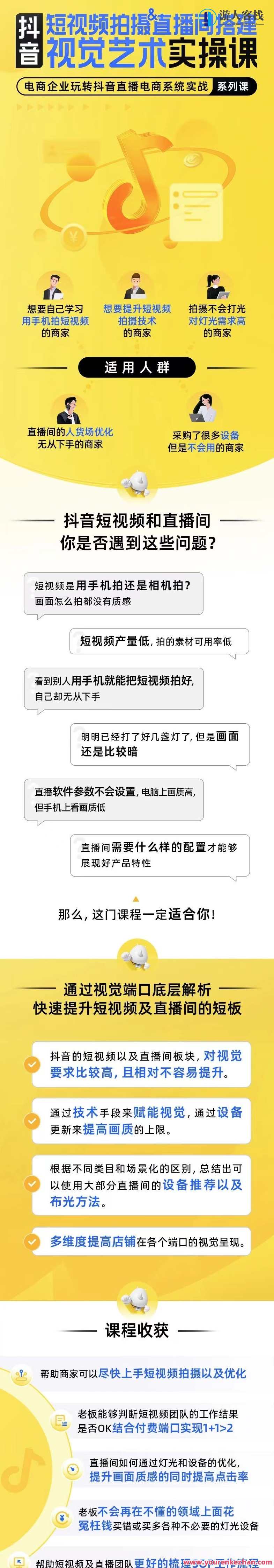 鹏宇·短视频拍摄&直播间搭建视觉艺术实操课，鹏宇短视频拍摄与直播间搭建视觉艺术实操课探索之旅,课程,直播,艺术,电子商务,第2张