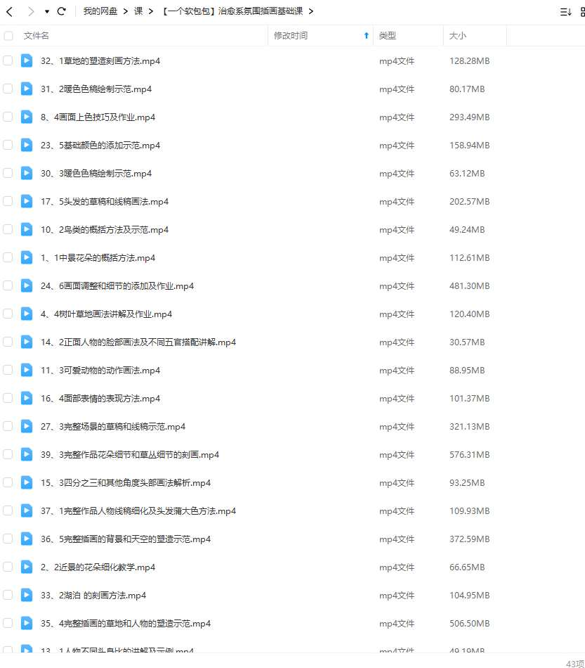 一个软包包治愈系氛围插画基础课2023年，软包治愈系氛围插画基础课2023年续，插画技巧与风格探索,课程,专业,第2张