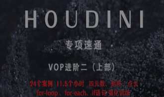 老高Houdini速通-VOP强化训练上部，老高Houdini速通VOP强化训练上韬光隐彩,课程,第1张
