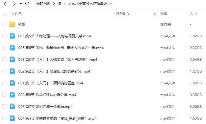 太贰水墨古风人物插画班2024年1月，古韵新风，太贰水墨人物插画班年度盛典,课程,第2张