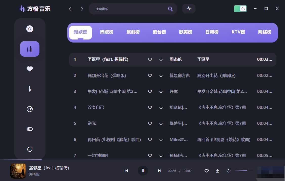 方格音乐PC版(无损听音乐播放器)1.5.4去广告版，音乐播放器新篇章，方格PC版1.5.4去广告版，畅享纯净音乐体验
