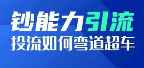 【钞能力引流】钞能力引流：投流如何弯道超车，投流系数及增长方法，创造爆款短视频，超车秘诀投流超车，钞能力引流秘籍，短视频投流系数增长策略，快速打造爆款