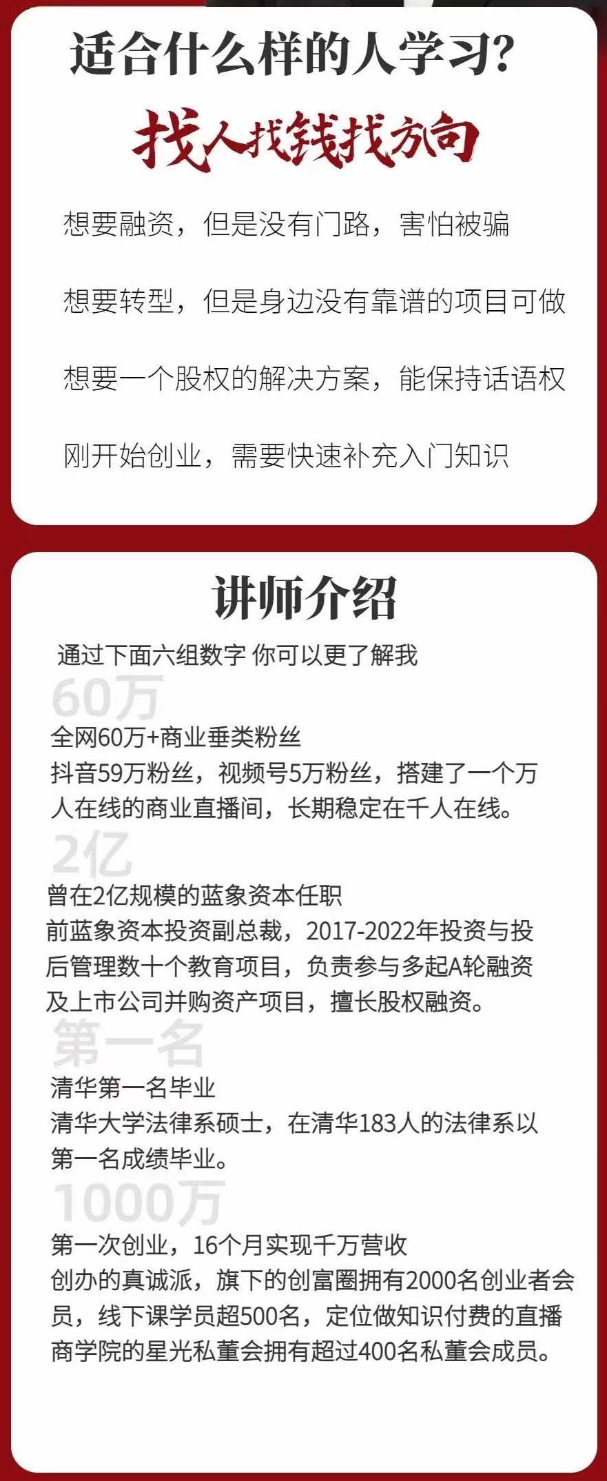 老板必学的商业实操课,找人、找钱、找方向,商业实战必修,精准找人、高效找钱、策略寻方向,课程,学习,模板,外贸,第2张 老板必学的商业实操课,找人、找钱、找方向,商业实战必修,精准找人、高效找钱、策略寻方向,课程,学习,模板,外贸,第2张