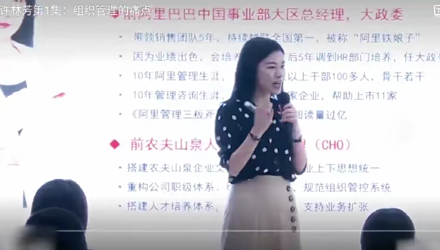 许林芳《企业高效组织管理》16讲，高效组织管理秘籍，许林芳企业管理16讲