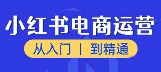 小红书电商运营课，从入门到精通，带你抓住又一个赚钱风口，电商运营进阶课，掌握趋势，开启财富之路,电商,支付,电子商务,客户服务,电商运营,第1张