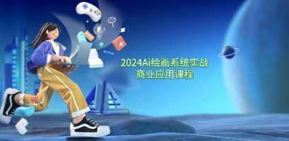 《Ai绘画系统实战商业应用》从零基础到精通系统教学，AI绘画系统实战，商业应用全攻略技巧详解,课程,学习,理解,模板,艺术,摄影,第1张
