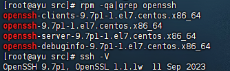 CentOS修复安全漏洞升级openSSH 9.7 一键PRM包，Linux安全加固与升级，CentOS一键修复SSH 9.7及PRM包,管理,服务器,第5张