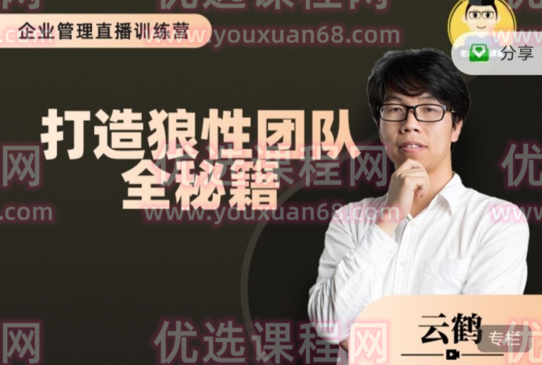 云鹤：打造狼性团队的全秘籍，团队崛起秘籍，云鹤引领狼性团队成长