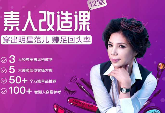 素人改造 穿出超高回头率的明星范儿，明星范儿改造秀，素人变身追捧焦点,课程,第1张