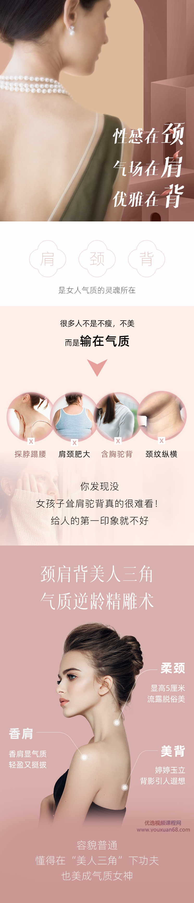 吴文英｜气质逆龄精雕术：打造玉脖、香肩、美背，吴文英秘术，气质逆龄雕玉颈、香肩美背术,课程,第2张