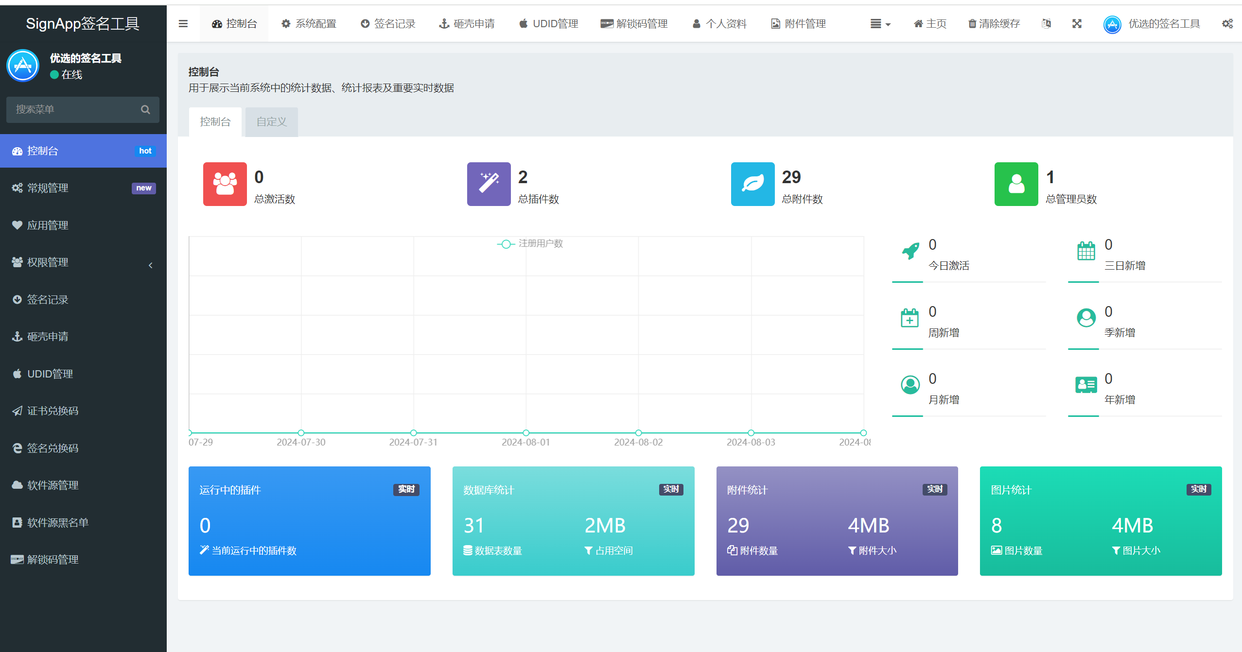 SignApp签名工具/美淘iOS在线签名工具/后端PHP，智能签名助手,第3张