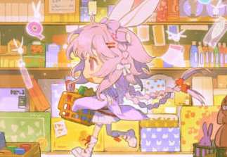 林枭Q版人物与创意场景插画2024，林枭Q版人物创意插画新篇章，2024年插画新场景