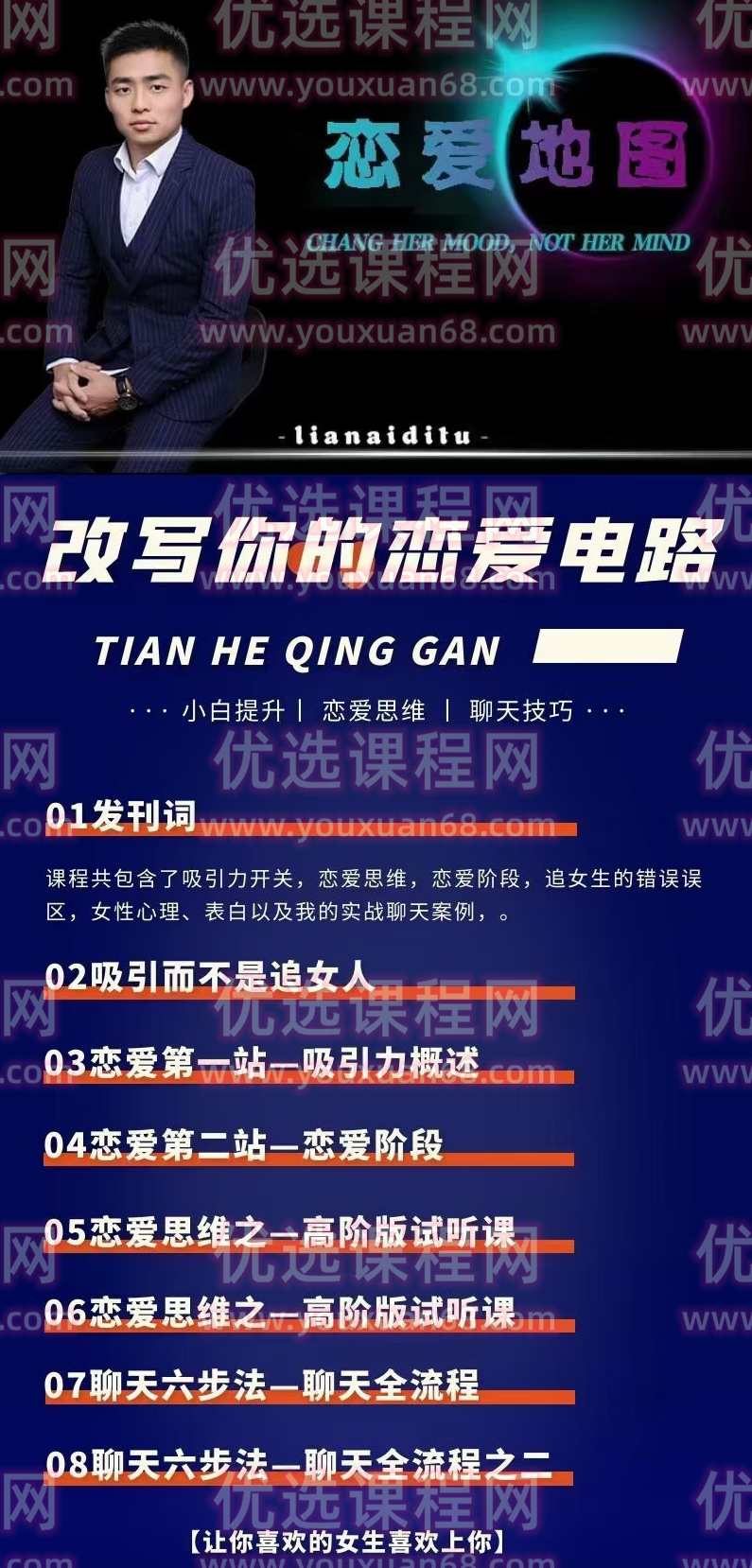 涛哥《恋爱地图》,课程,恋爱,第2张