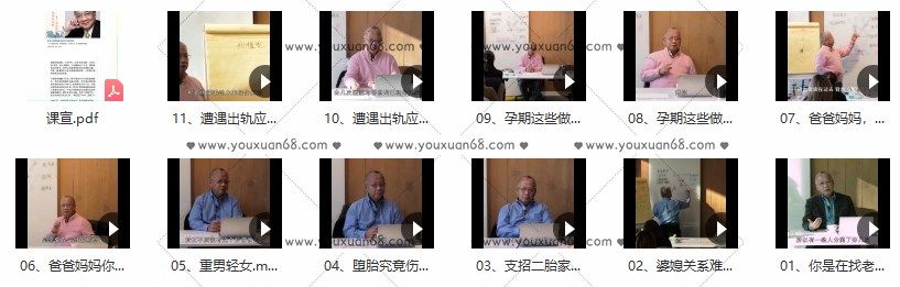 李中莹《影响中国婚姻家庭的8大深层原因》视频课程,课程,支持,第2张