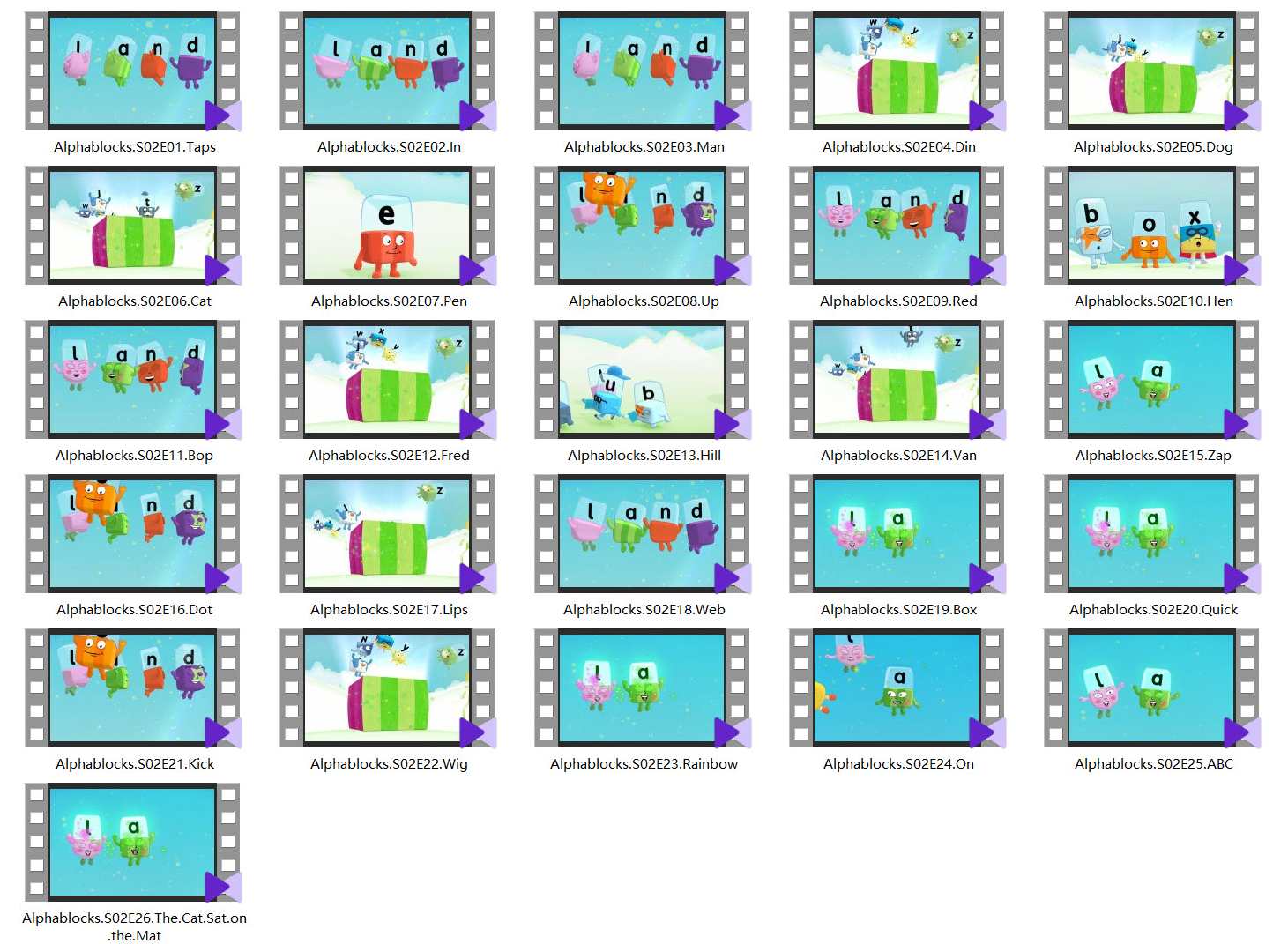 BBC英语动画 Alphablocks 字母积木全集,学习,第1张 BBC英语动画 Alphablocks 字母积木全集,学习,第1张