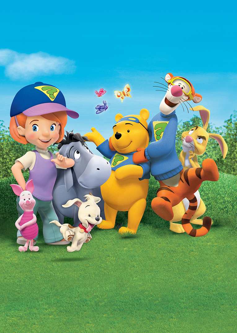 迪士尼 小熊维尼与跳跳虎 第二季(第2季)5DVD,第1张