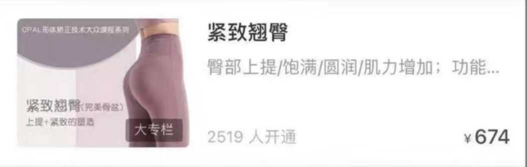 c戈紧致翘臀美化课程,课程,学习,健身,第1张