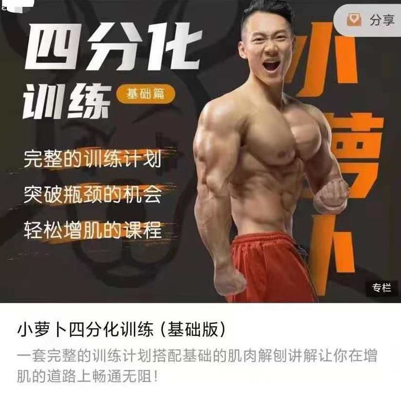 小萝卜四分化训练（基础版）,课程,放松,第1张