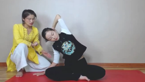 王媚-安全无痛开肩疗愈课程，拯救你僵硬的肩背13节课,课程,专业,教育,放松,第1张