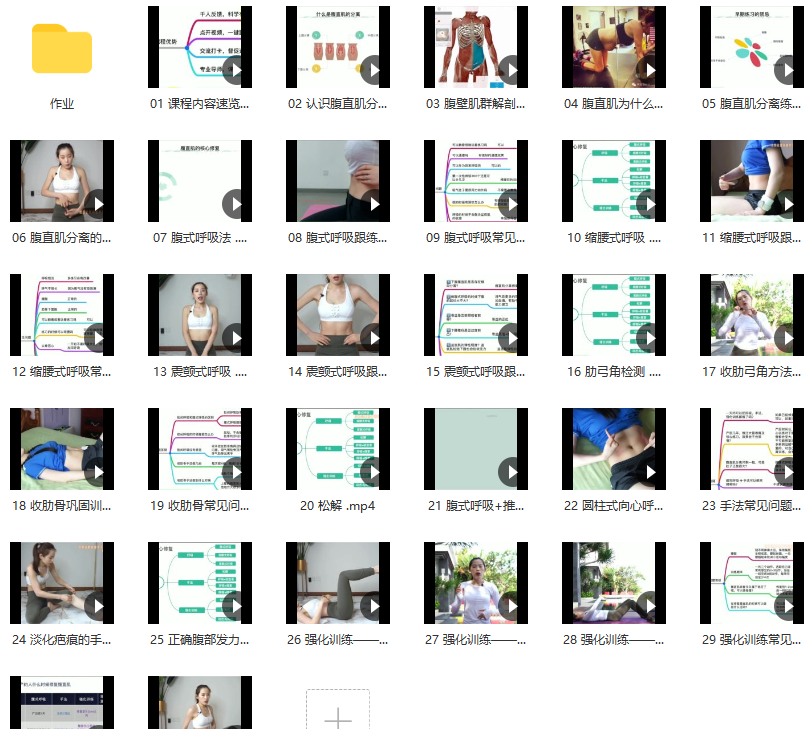 缩腰攻略 腹直肌的核心修复,课程,攻略,第2张