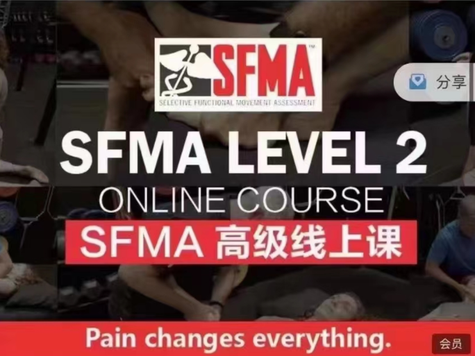 SFMA高级线上课,课程,学习,运动,第1张