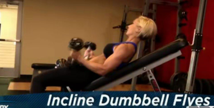 胸部-哑铃健身-女性,课程,健身,第1张