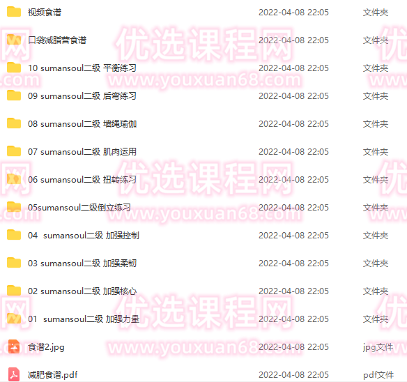 sumansoul二级 加强力量,课程,运动,平衡,养成,放松,第2张