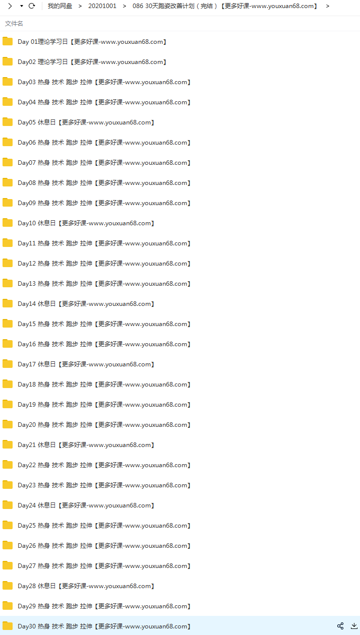 30天跑姿改善计划_运动姿势跑姿讲解,课程,学习,运动,第2张