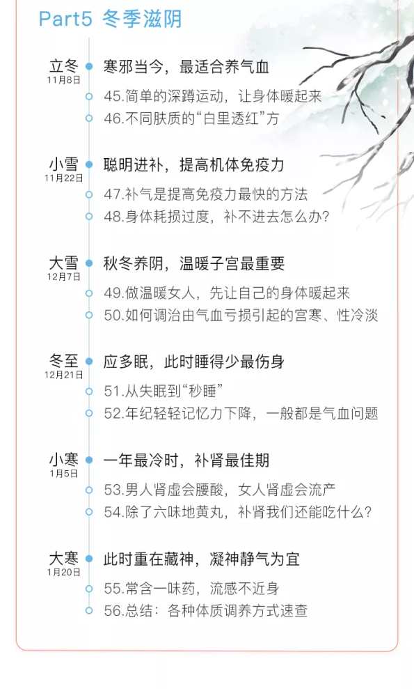 李军红老师-24节气顺时调养法,让你由内到外养出好气色,课程,运动,健康,饮食,中医,第9张 李军红老师-24节气顺时调养法,让你由内到外养出好气色,课程,运动,健康,饮食,中医,第9张