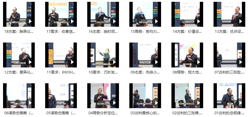 李力刚《谈判博弈》抖音299同款,课程,目标,定位,目标设定,第2张