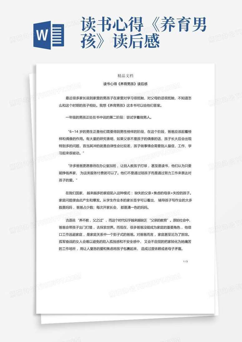 【读书】养育男孩,学习,发展,理解,教育,沟通,第1张 【读书】养育男孩,学习,发展,理解,教育,沟通,第1张