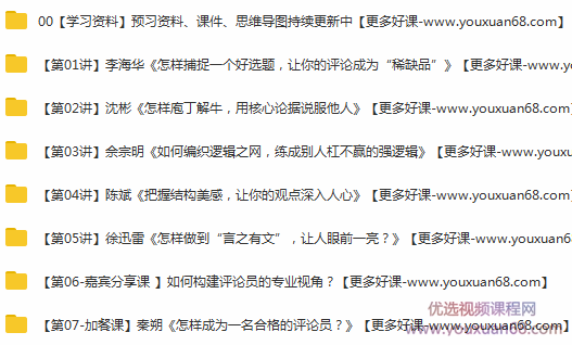 评论写作实战课，拆解评论经典案例，传授说服技巧,课程,学习,专业,第4张