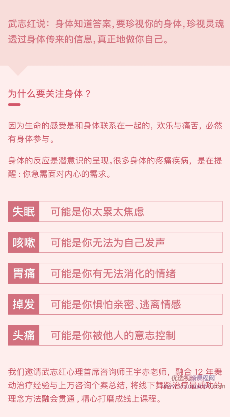 王宇赤身体心理学38讲，读懂身体的秘密,课程,理解,成长,运动,两性,第3张