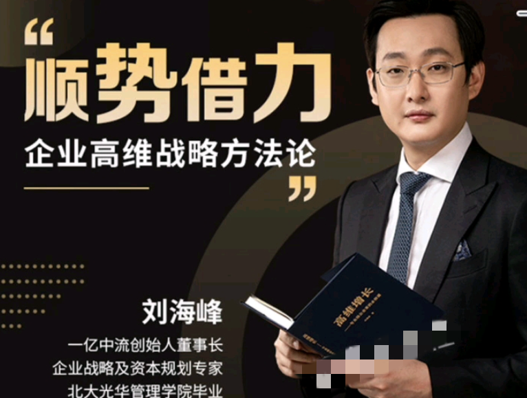 刘海峰 高维战略顺势篇_ 商界大讲堂 顺势借力3.0（29节）