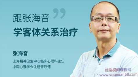跟张海音学客体关系治疗 网络课程10讲高清视频,课程,学习,发展,专业,理解,第1张