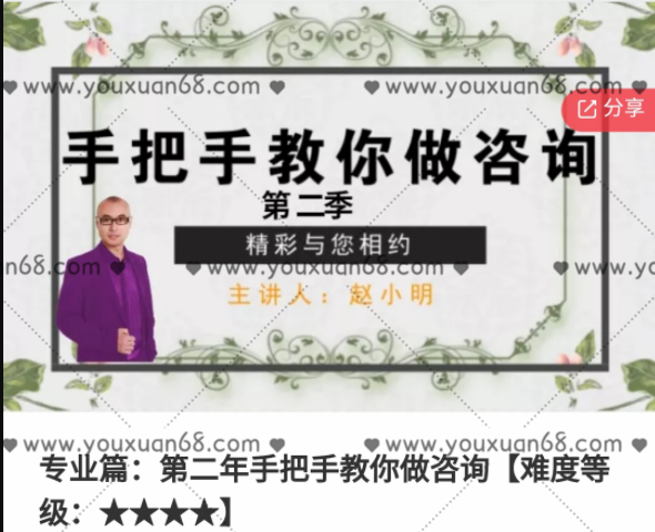 赵小明 手把手教你做咨询第二年咨询案例课专业篇 24讲音频+文字稿,课程,专业,成长,健康,责任,第1张