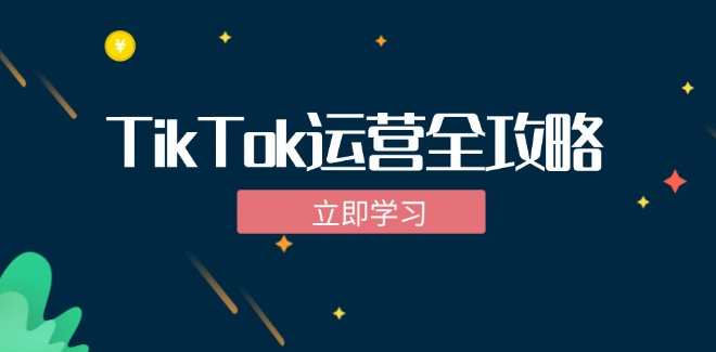 TikTok实战运营全攻略：从下载软件到变现，抖音海外版实操教程,课程,攻略,视频制作,第1张