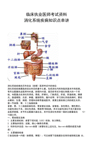 消化系统临床执业助理医师精品班,课程,学习,管理,第1张