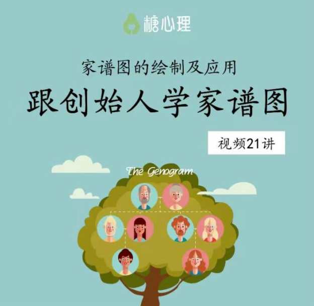学会家谱图，轻松看透家庭结构 跟创始人学家谱图,课程,合作,第1张