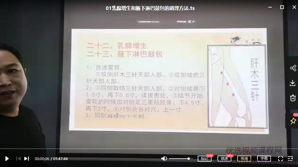 刘涛心意奇针三天针灸课程,课程,第1张