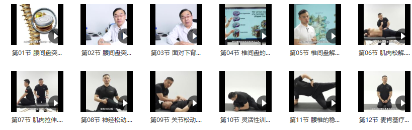 毕义明 12节椎间盘突出康复课,课程,健身,瑜伽,第2张