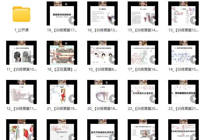 翟天军肌骨、血管、神经精细解剖与诊疗应用训练营30讲,课程,直播,第1张