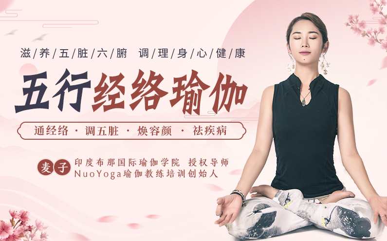 【养生理疗】五行经络瑜伽教学