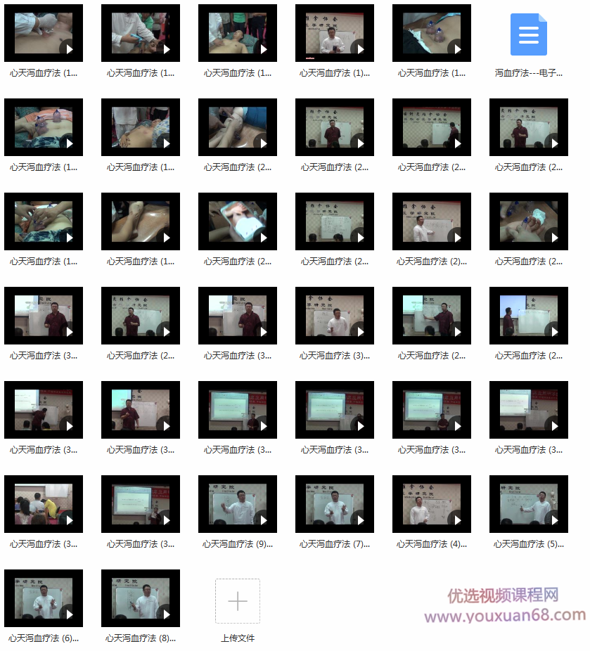 刺血拔罐-心天泻血疗法讲座视频,第2张